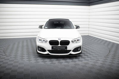 Street Pro Front Splitter V.3 for BMW 1 F20 M-Pack Facelift / M140i 