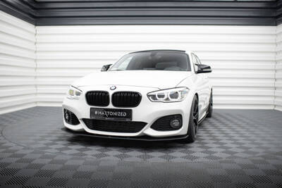 Street Pro Front Splitter V.3 for BMW 1 F20 M-Pack Facelift / M140i 