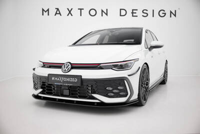 Street Pro Front Splitter Volkswagen Golf GTI / GTE / R-Line Mk8 Facelift