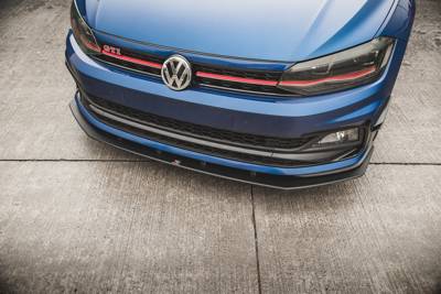 Street Pro Front Splitter Volkswagen Polo GTI Mk6