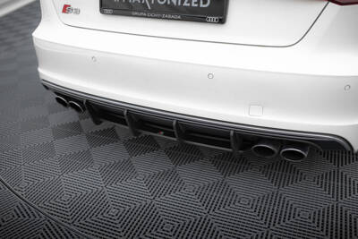 Street Pro Rear Diffuser Audi S3 Sportback / Hatchback 8V