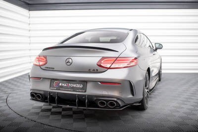 Street Pro Rear Diffuser Mercedes-AMG C43 Coupe / Cabrio C205  Facelift / A205 Facelift