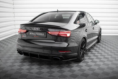 Street Pro Rear Side Splitters Audi RS3 Sedan 8V Facelift