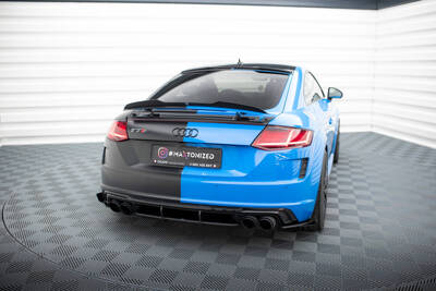 Street Pro Rear Side Splitters + Flaps Audi TT S 8S Facelift