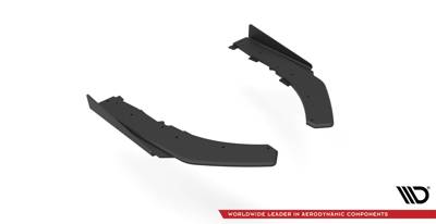 Street Pro Rear Side Splitters + Flaps BMW 4 M-Pack G22 / G23 / G22 Facelift / G23 Facelift