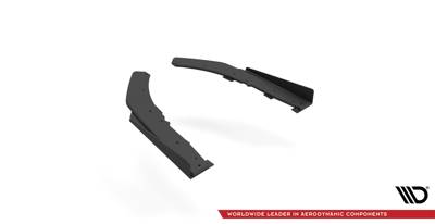 Street Pro Rear Side Splitters + Flaps BMW 4 M-Pack G22 / G23 / G22 Facelift / G23 Facelift