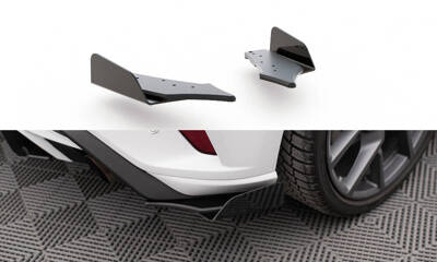 Street Pro Rear Side Splitters + Flaps Ford Focus ST Mk4