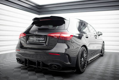 Street Pro Rear Side Splitters + Flaps Mercedes-AMG A35 Hatchback W177