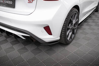 Street Pro Rear Side Splitters Ford Focus ST Mk4