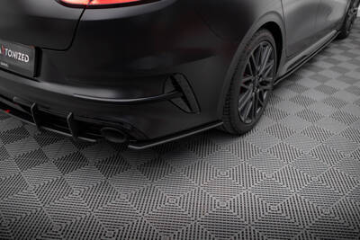 Street Pro Rear Side Splitters Kia Proceed GT Mk1 Facelift