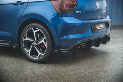 Street Pro Rear Valance + Flaps Volkswagen Polo GTI Mk6