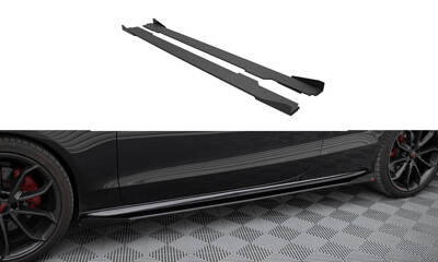 Street Pro Side Skirts Diffusers + Flaps Audi A5 / A5 S-Line / S5 Coupe / Cabrio 8T / 8T Facelift