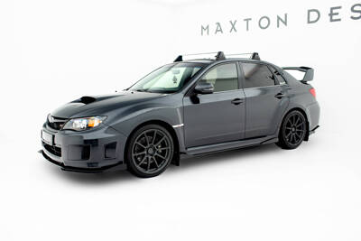 Street Pro Side Skirts Diffusers + Flaps Subaru Impreza WRX STI Mk3 Facelift