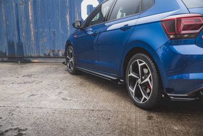 Street Pro Side Skirts Diffusers + Flaps Volkswagen Polo GTI Mk6