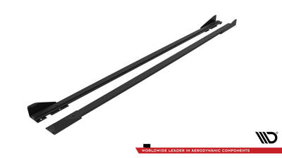 Street Pro Side Skirts Diffusers + Flaps Volkswagen Polo GTI Mk6 Facelift