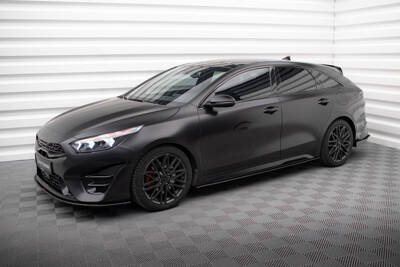 Street Pro Side Skirts Diffusers Kia Proceed GT Mk1 Facelift / Ceed GT Mk3 Facelift 