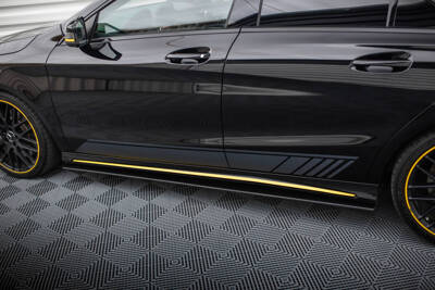 Street Pro Side Skirts Diffusers Mercedes-AMG CLA 45 C117 Facelift