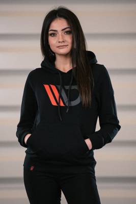 Womens Black Hoodie