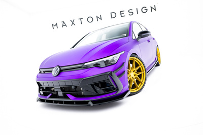 Set of Splitters V.5 Volkswagen Golf R Mk8 Facelift