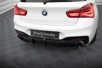 Rear Valance V.3 BMW 1 M-Pack F20 Facelift (Single side dual exhaust version)