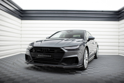 Front Splitter V.1 Audi A7 S-Line C8 / S7 C8 / C8 Facelift / S7 Facelift