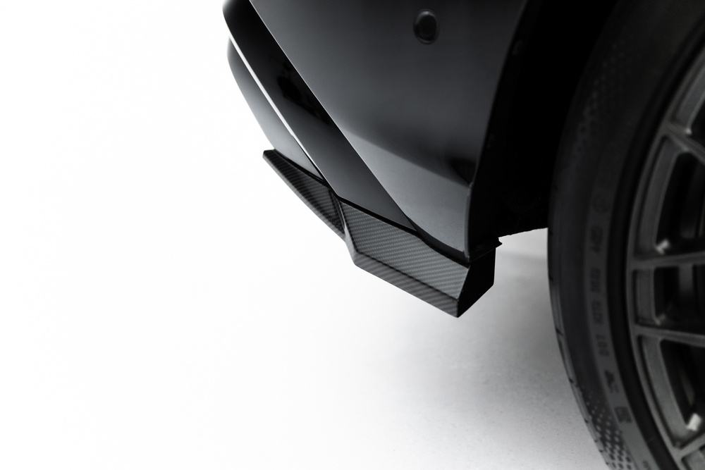 Prepreg Carbon Fiber Rear Side Splitters Audi Q8 S-Line Mk1 Facelift