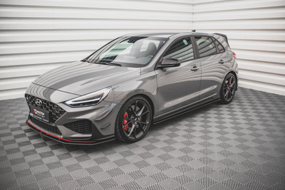 Street Pro Side Skirts Diffusers V.2 Hyundai I30 N / N-Line Hatchback / Fastback Mk3 / Mk3 Facelift