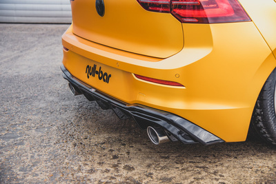 Rear Valance (GTI LOOK) with Exhaust Volkswagen Golf Mk8