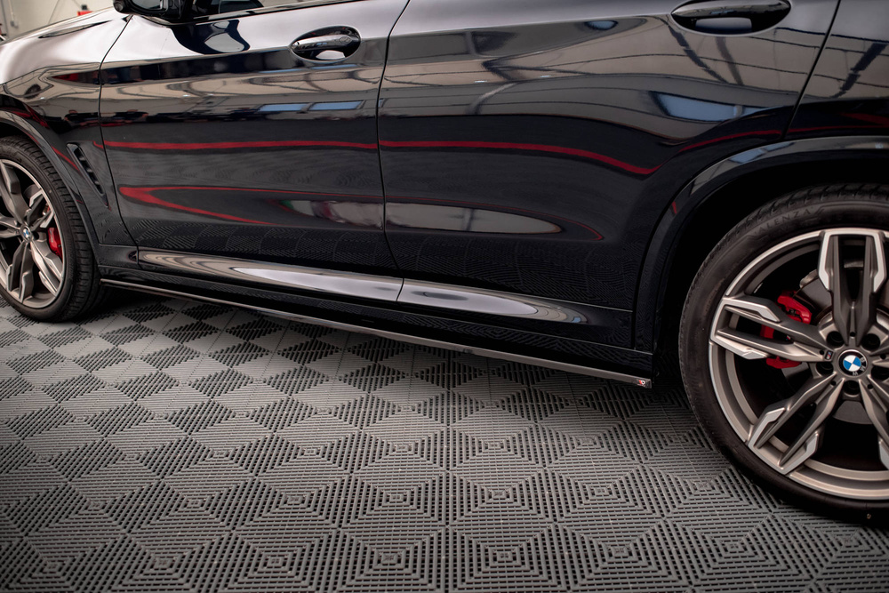 Side Skirts Diffusers V.1 for BMW X3 M40d / M40i / M-Pack G01 