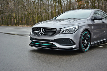 FRONT SPLITTER V.1 MERCEDES-BENZ CLA C117 AMG-LINE FACELIFT