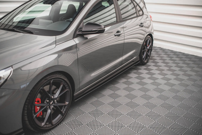 Street Pro Side Skirts Diffusers V.2 Hyundai I30 N / N-Line Hatchback / Fastback Mk3 / Mk3 Facelift
