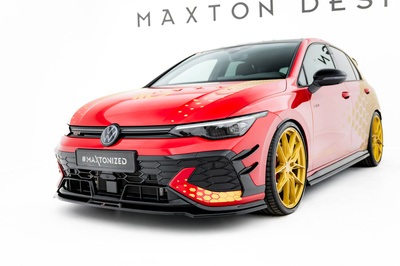 Front Splitter V.3 Volkswagen Golf GTI Clubsport Mk8 Facelift