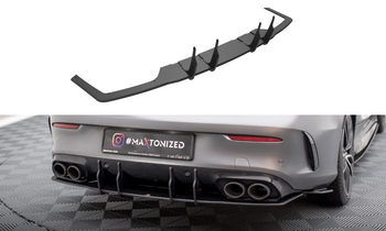 Street Pro Rear Diffuser Mercedes-AMG C43 Coupe / Cabrio C205  Facelift / A205 Facelift