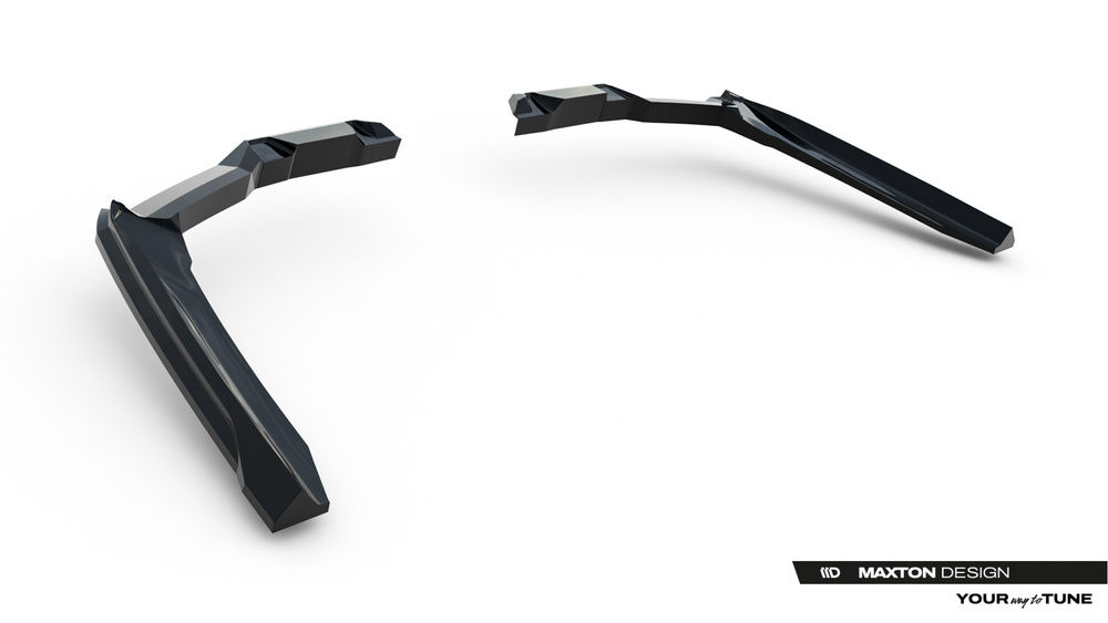 Rear Splitter (with vertical bars) V.1 BMW 5 / i5 M-Pack Sedan / Touring G60 / G61