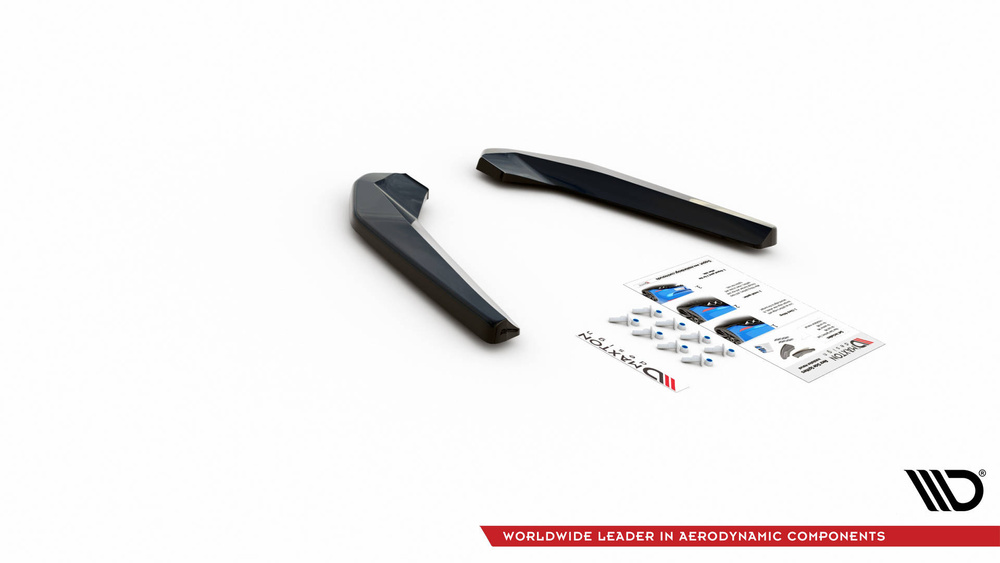 Rear Side Splitters BMW X1 M-Pack F48 / F48 Facelift