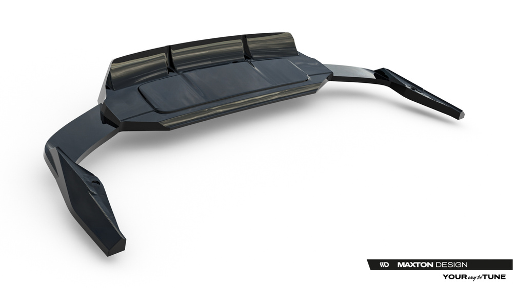 Rear Splitter (with vertical bars) Audi SQ7 Mk2 Facelift 2