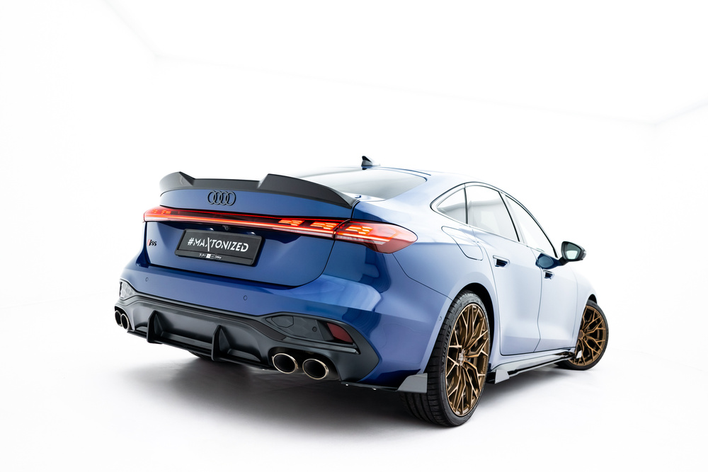 Street Pro Rear Side Splitters + Flaps Audi S5 Sedan / Avant B10