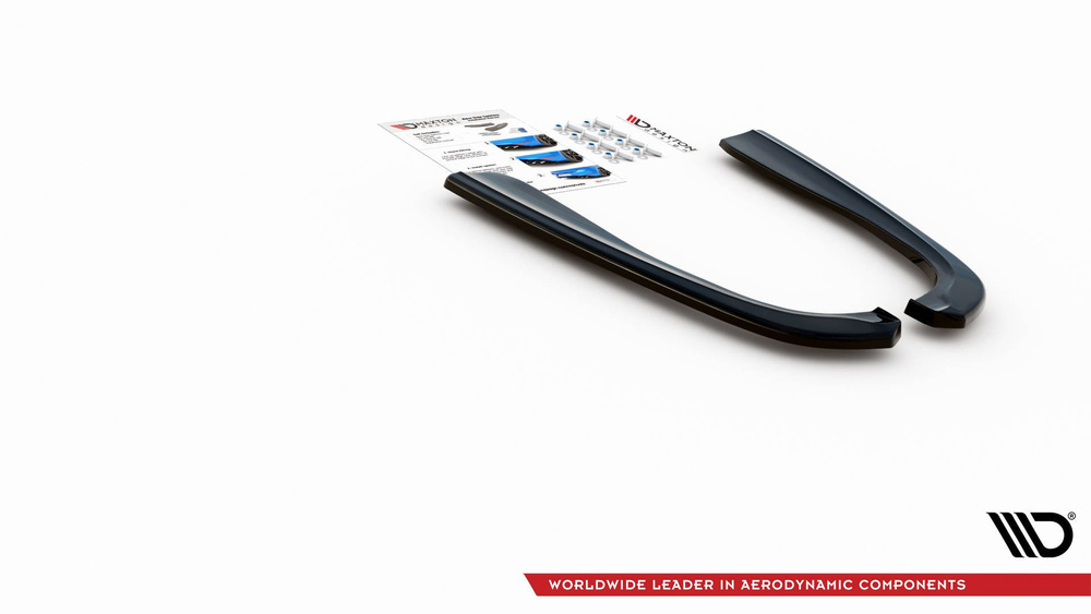 Rear Side Splitters BMW M5  / 5 M-Pack E39