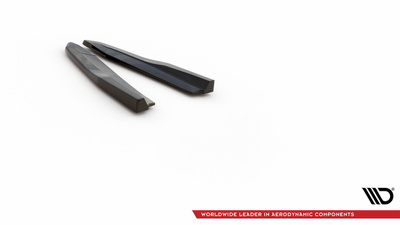 Rear Side Splitters V.2 Skoda Octavia RS Combi / Liftback Mk4 / Mk4 Facelift