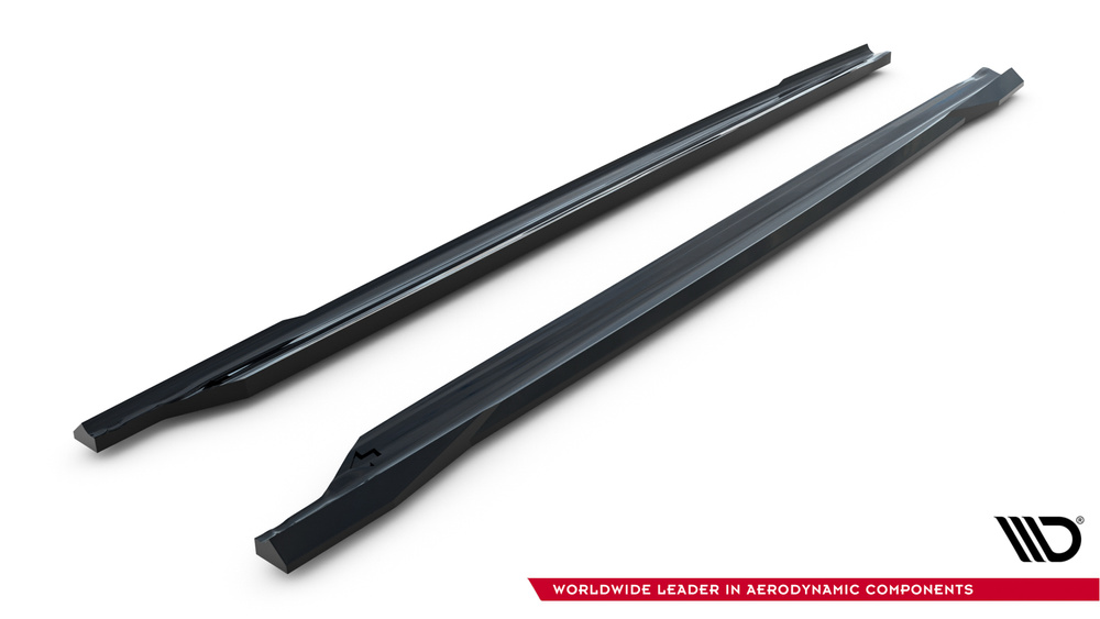 Side Skirts Diffusers V.3 Skoda Octavia RS Liftback / Combi Mk4 Facelift