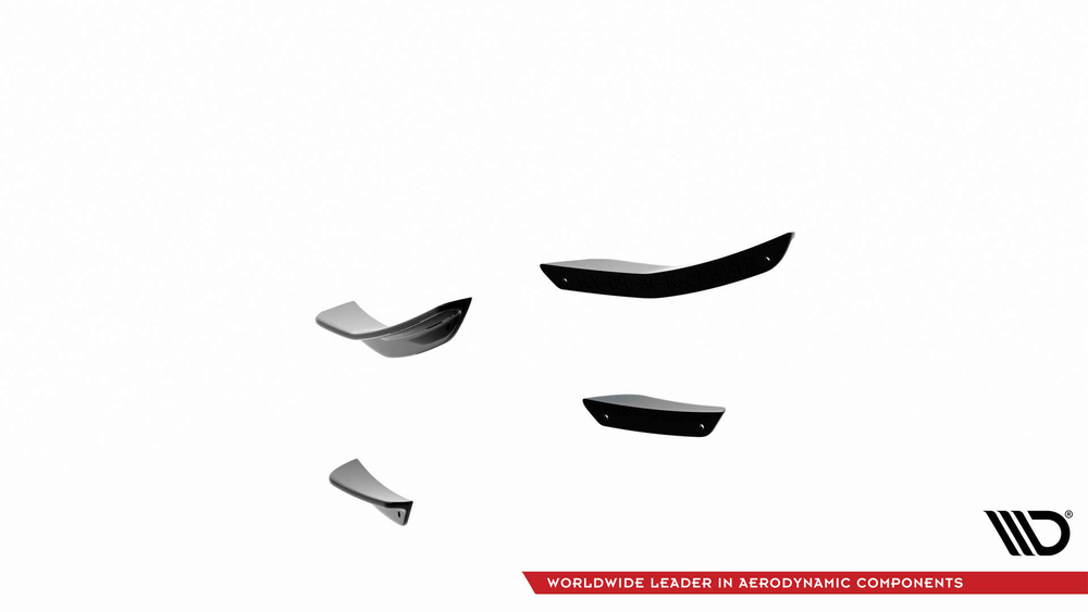 Front Bumper Wings (Canards) Hyundai I30 N / I30 N-Line Hatchback/Fastback Mk3 Facelift