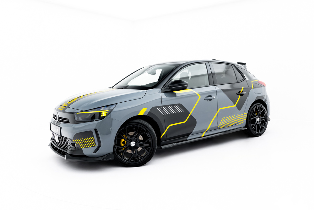 Side Skirts Diffusers Opel Corsa F Facelift (Mk6 Facelift)