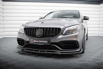 Front Splitter V.2 Mercedes-AMG C63 Sedan / Estate W205 Facelift