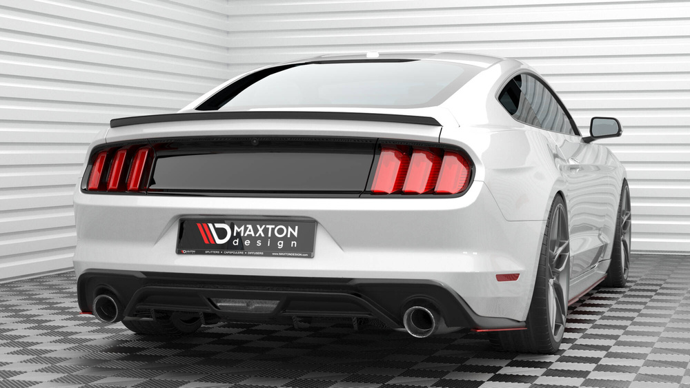 Rear Side Splitters V.2 Ford Mustang GT Mk6 Facelift