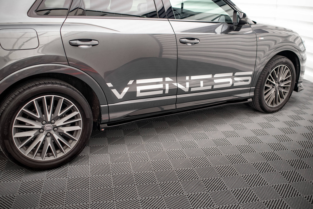 Side Skirts Diffusers V.1 Audi Q3 S-Line SUV / RSQ3 SUV F3