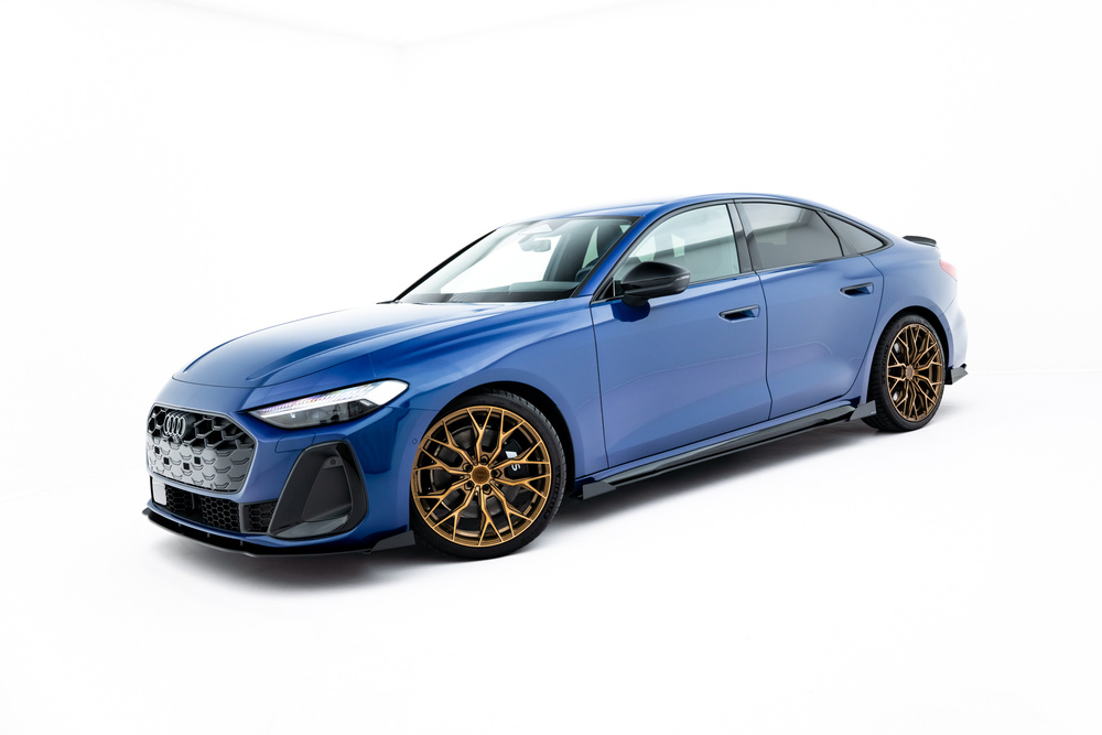 Street Pro Side Skirts Diffusers + Flaps Audi A5 S-Line / S5 Sedan / Avant B10