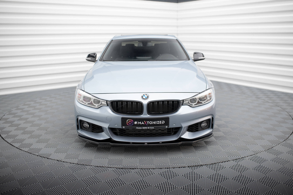 Front Splitter V.1 BMW 4 Coupe / Gran Coupe / Cabrio M-Pack F32 / F36 / F33