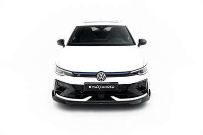 Front Splitter V.4 Volkswagen Golf R Variant Mk8 Facelift
