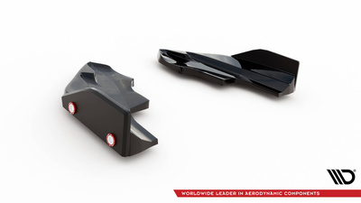 Rear Side Splitters V.6 + Flaps Volkswagen Golf R Mk8 Facelift