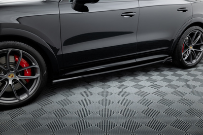 Side Skirts Diffusers Porsche Cayenne Sport Design Mk3 SUV / Coupe Mk3 Facelift